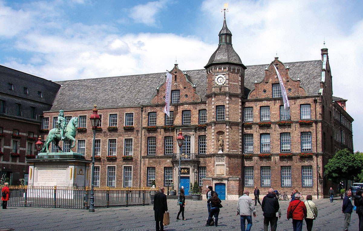 Rathaus in Düsseldorf am Rhein