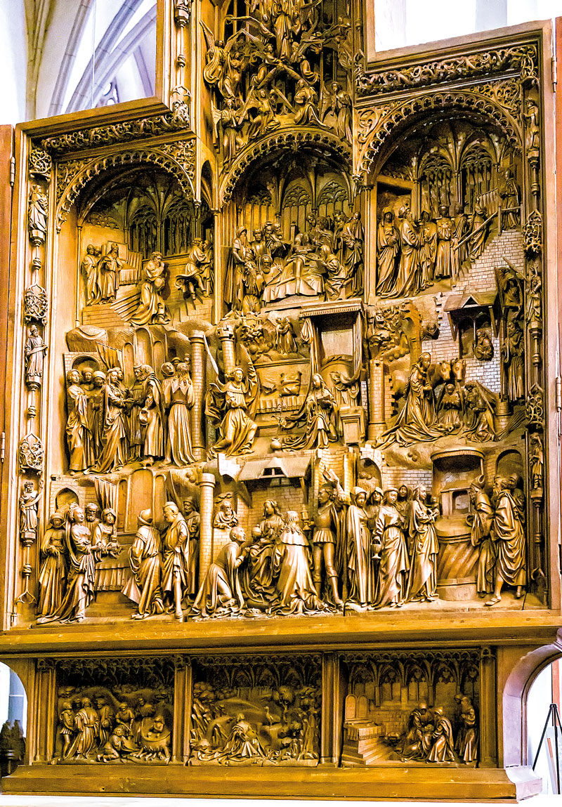 Sieben-Schmerzen-Altar, St. Nicolai-Kirche in Kalkar