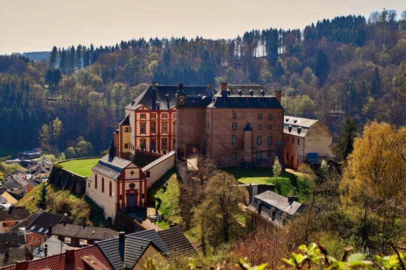 Schloss Malberg auf dem Manderscheider Burgenstieg